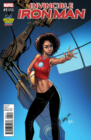 Illustration for article titled J. Scott Campbell Rethinks Riri Williams
